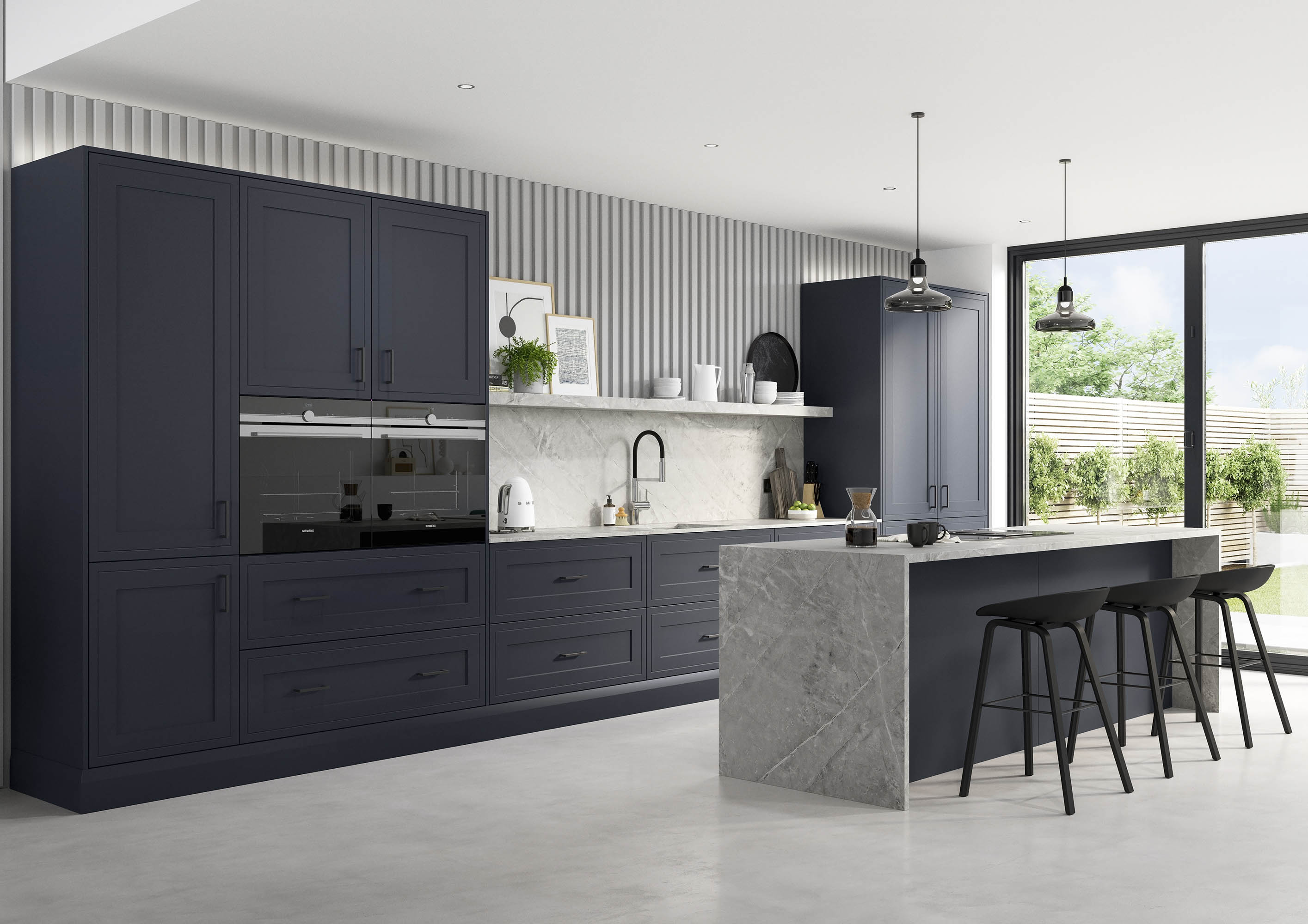 Ellesmere - Slate Blue