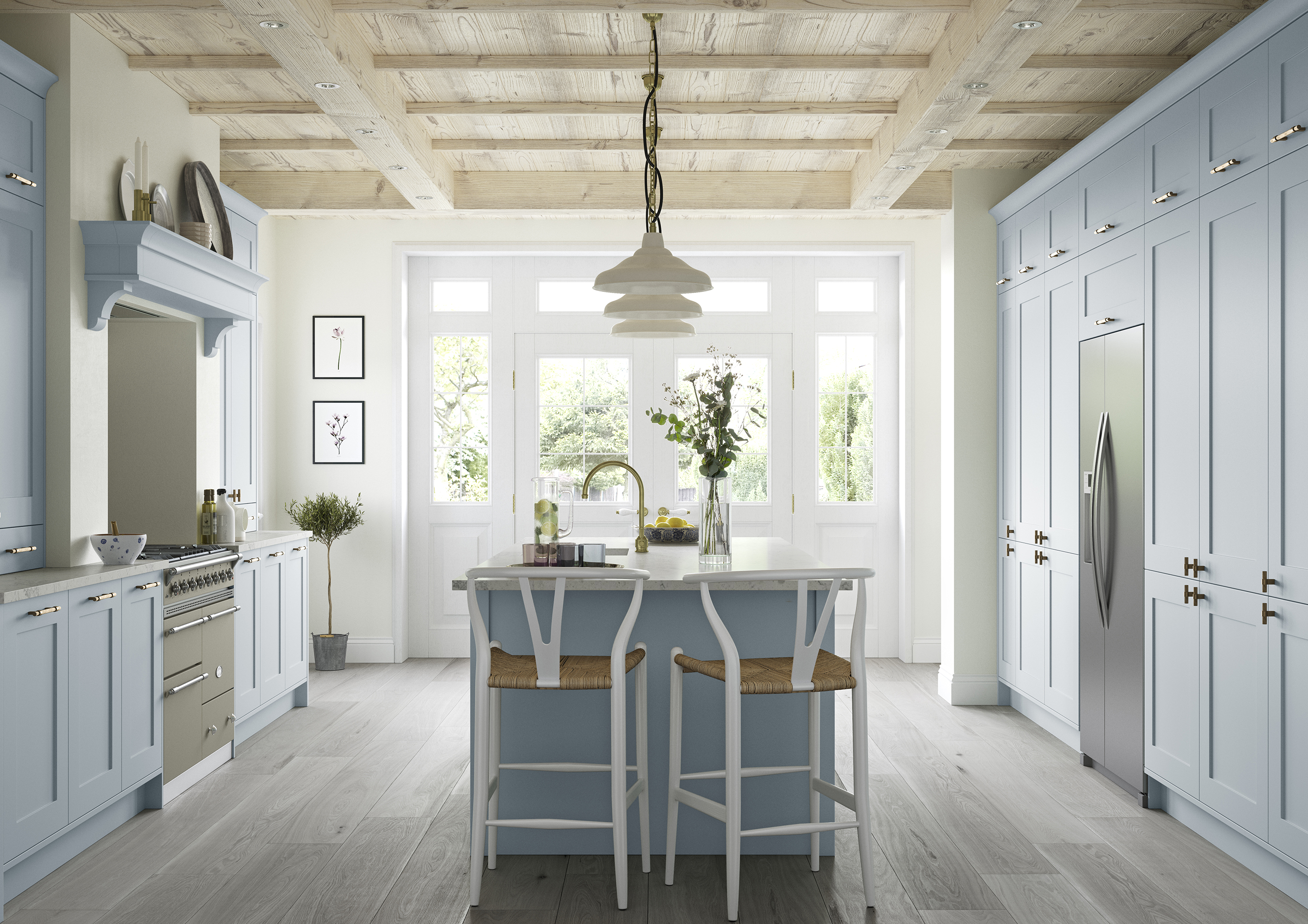 Georgia - Pantry Blue
