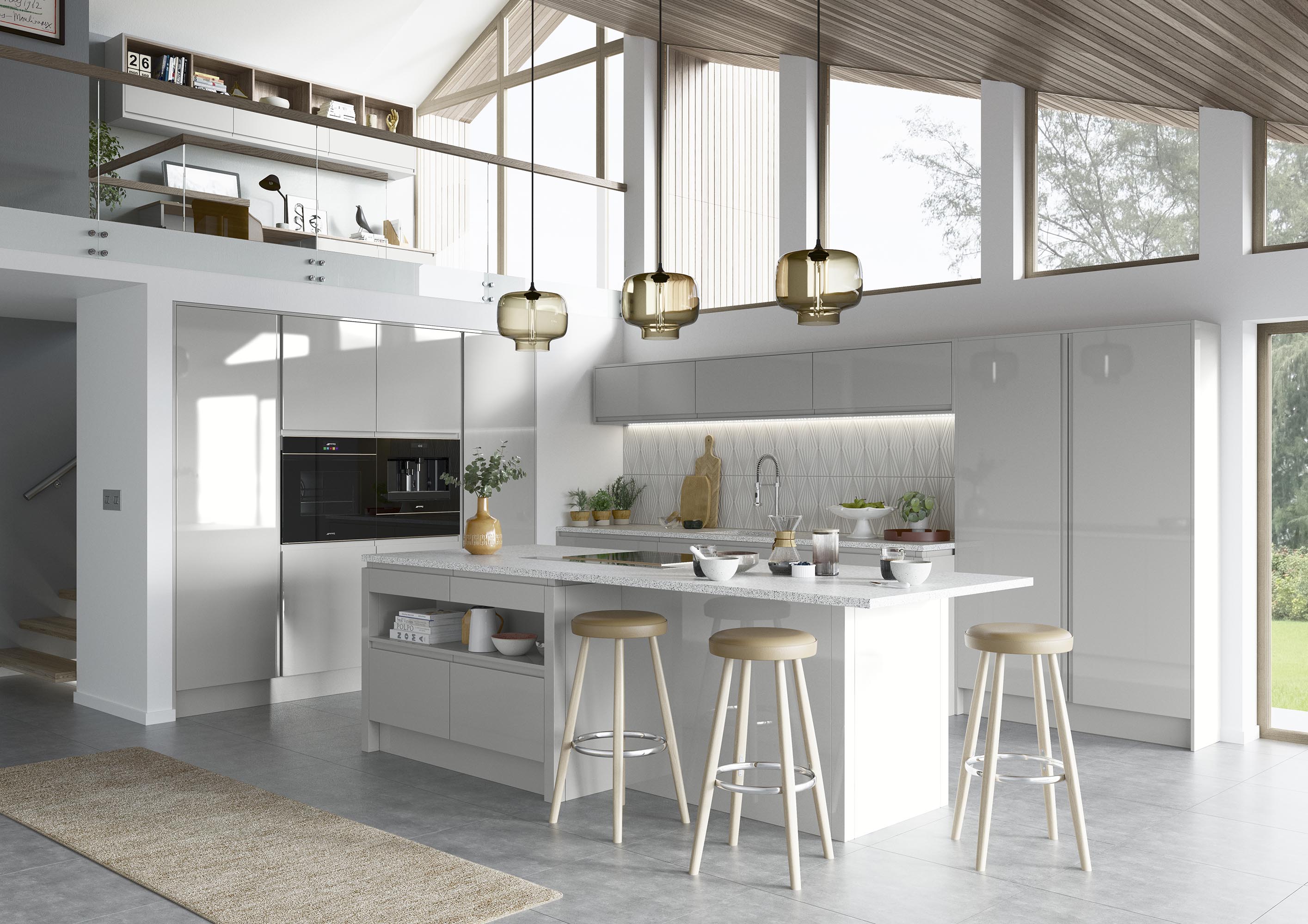 Strada Gloss - Light Grey