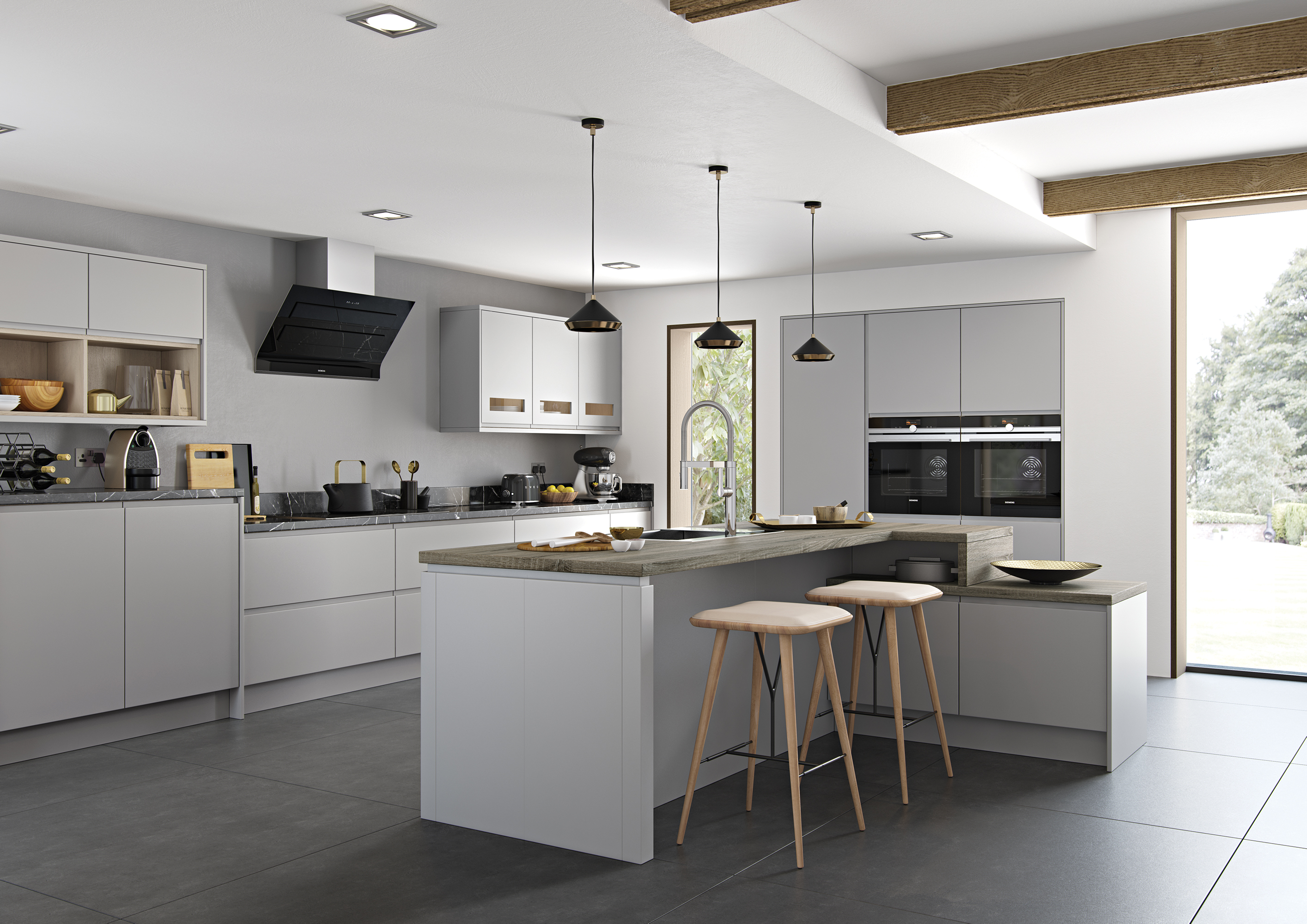 Strada Matte - Light Grey