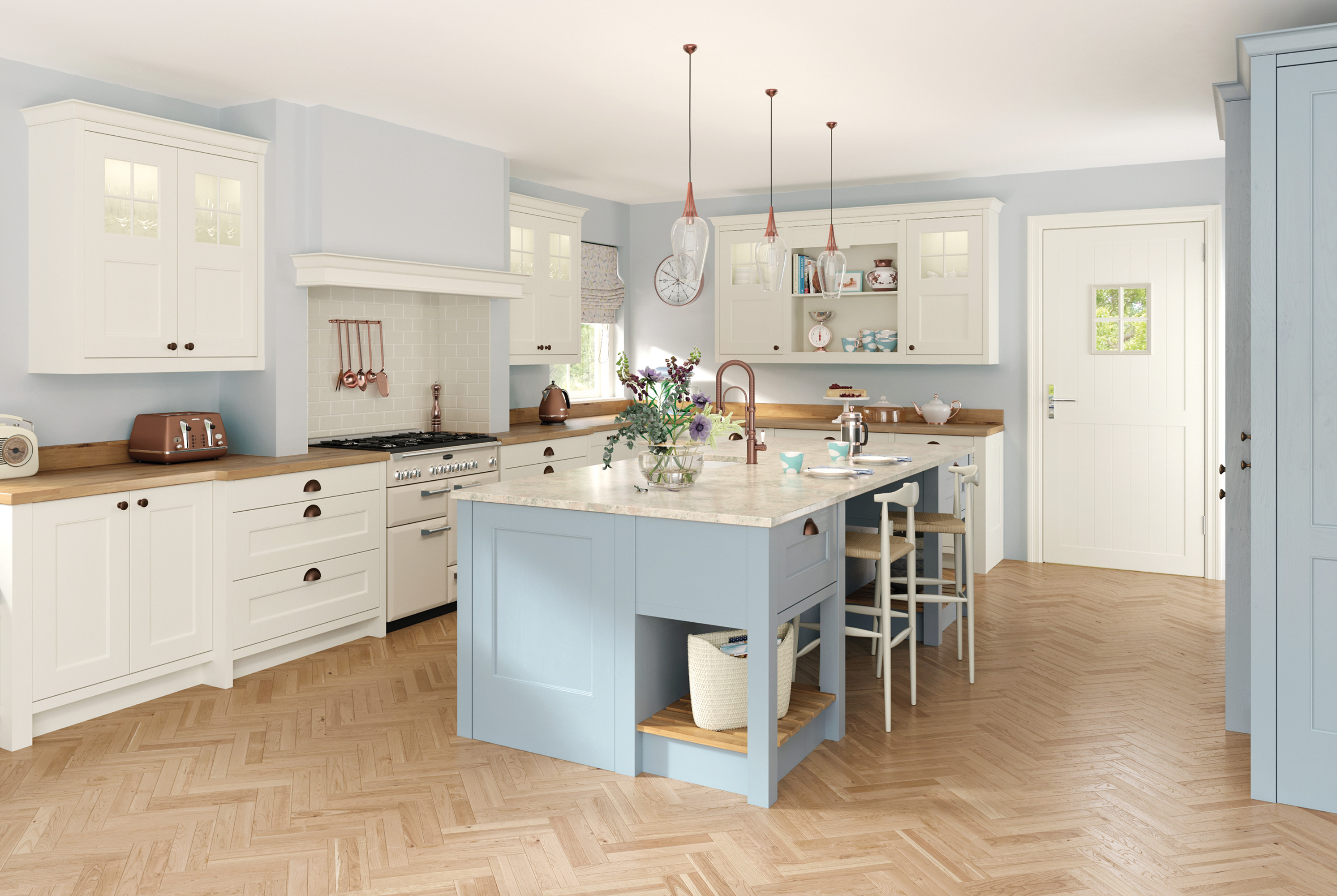 Wakefield - Porcelain and Pantry Blue