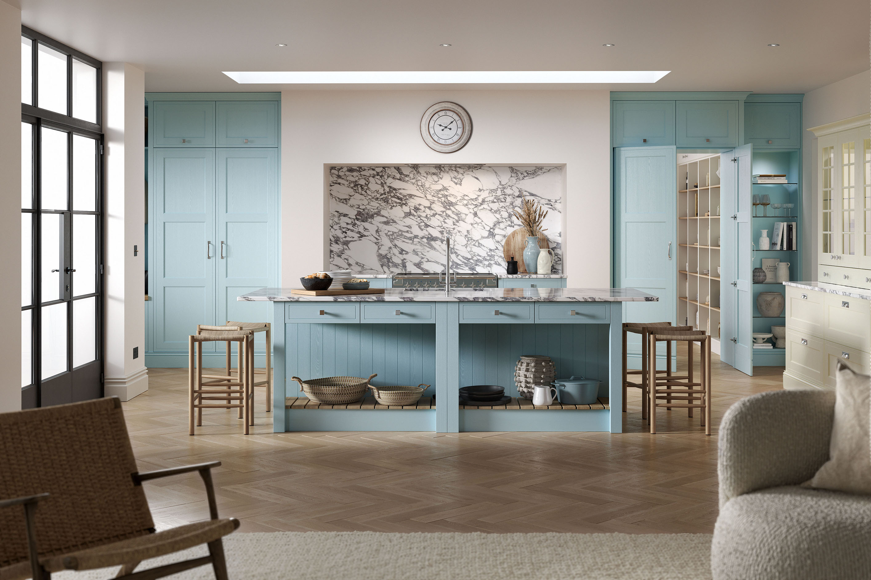 Winslow - Pantry Blue and Porcelain