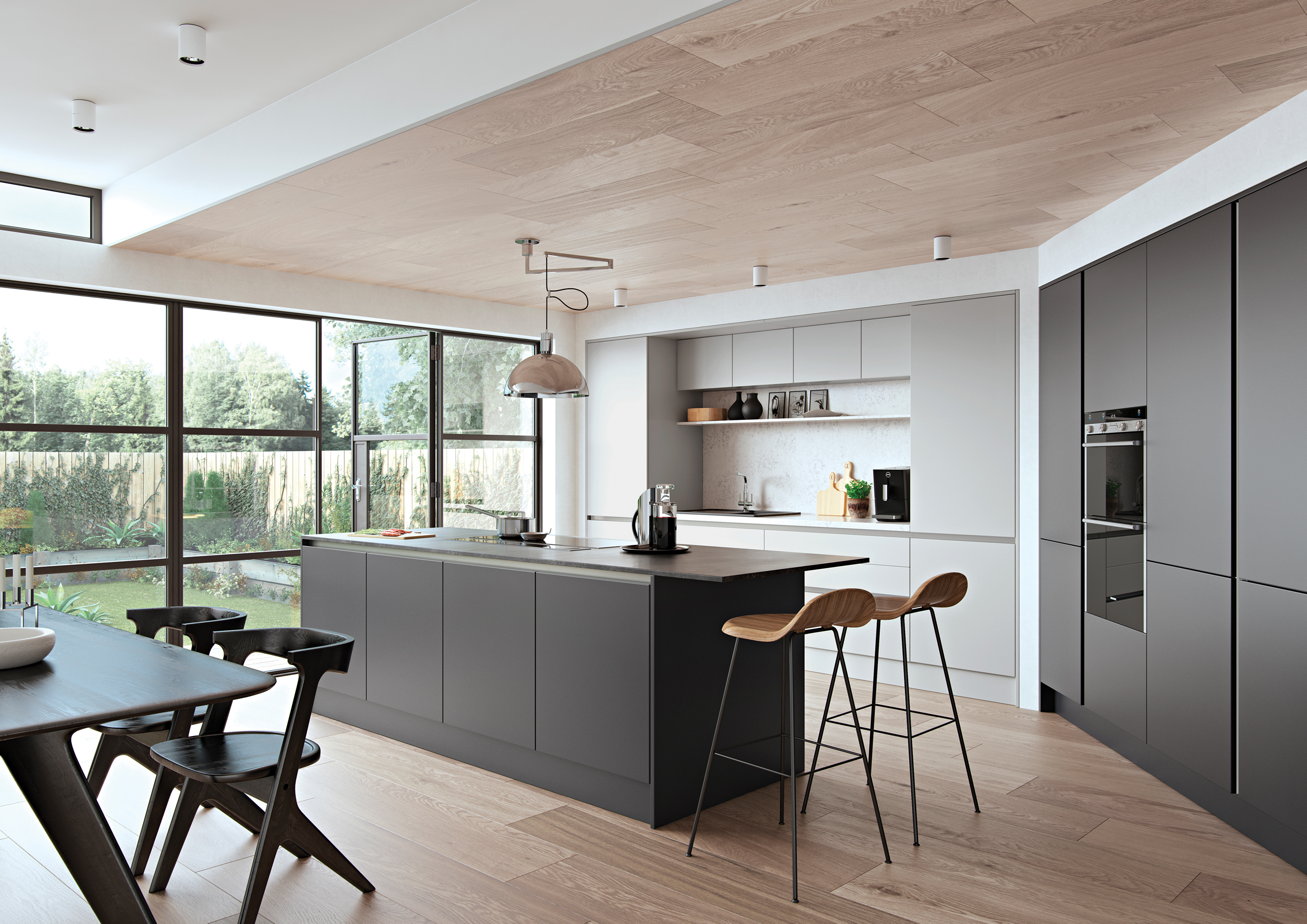 Zola Soft-Matte - Graphite and Light Grey